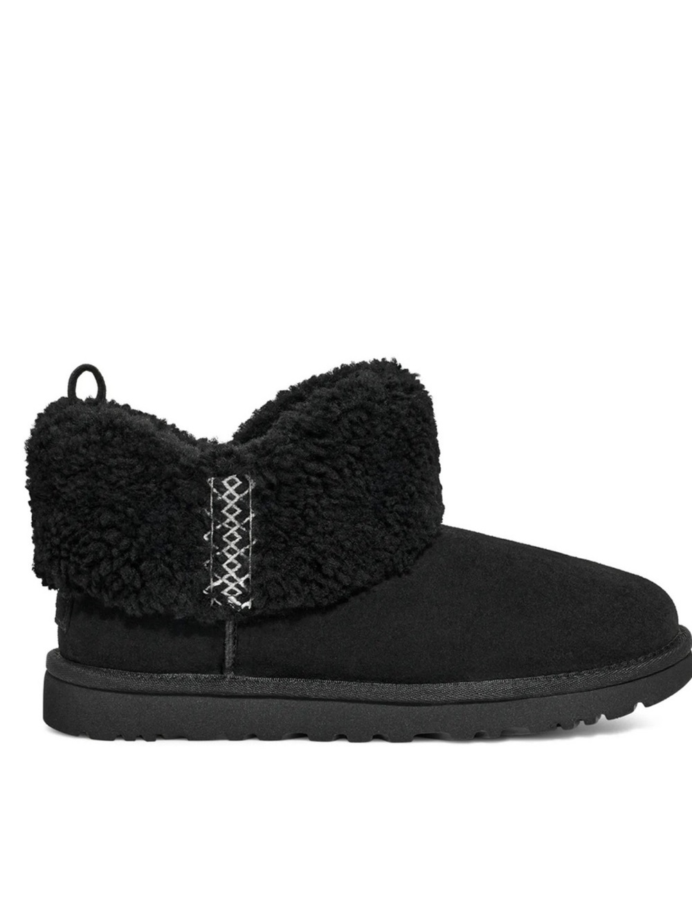 UGG Classic Ultra Mini Braid Slip-On Booties
